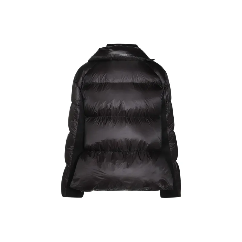 Sacai Wool Melton X Padded Jacket 'Black'-1