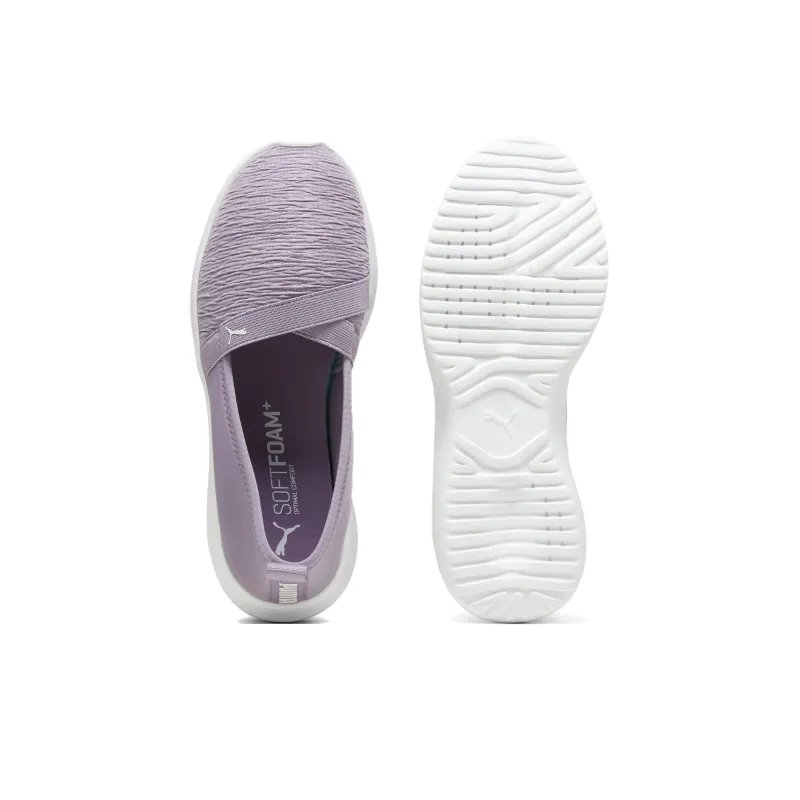 PUMA Adelina Anti Slip Wear Resistant Low Top Casual Shoes Women's Purple-3