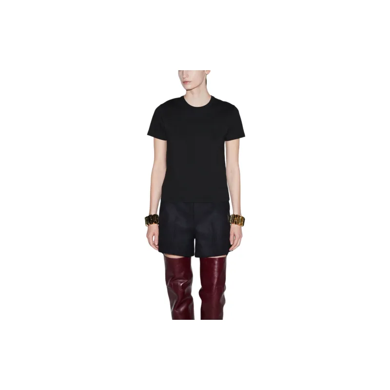 GUCCI 3d logo Cotton T shirt-1