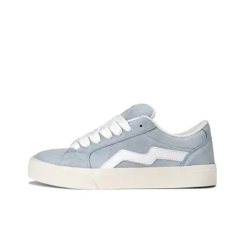 BXGY Coverage Anti Slip And Wear Resistant Low Top Skateboard Shoes Unisex Light Blue
