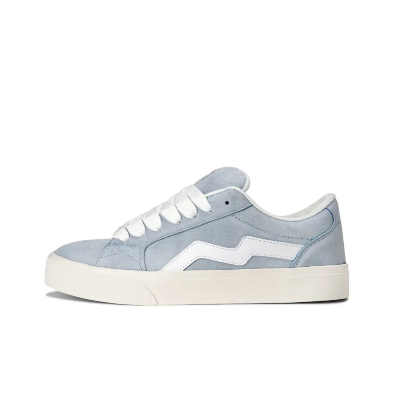 BXGY Coverage Anti Slip And Wear Resistant Low Top Skateboard Shoes Unisex Light Blue-0