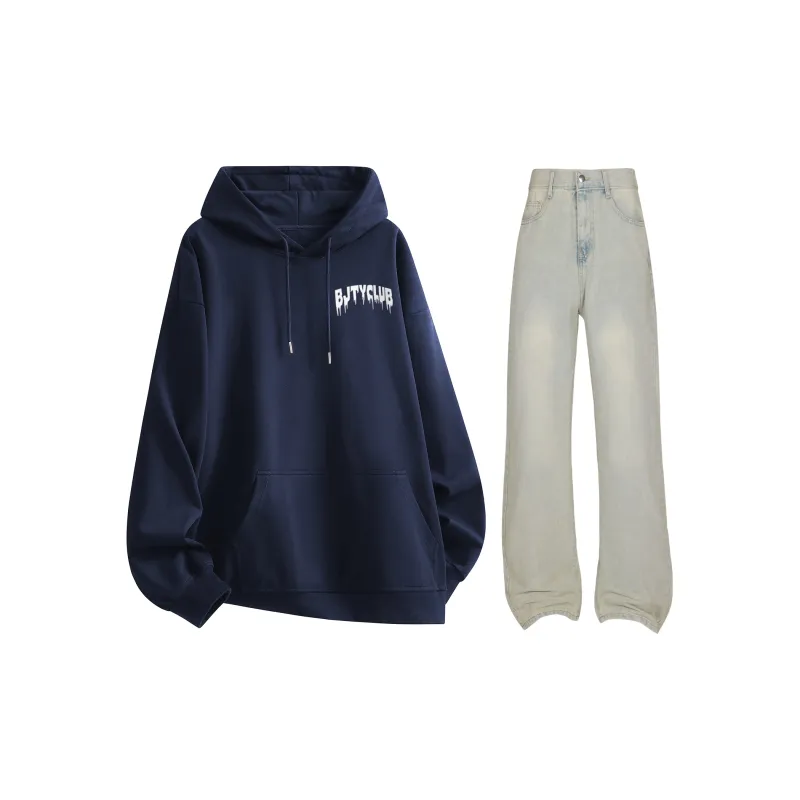 BJTY Sweatshirt Sets Unisex-21