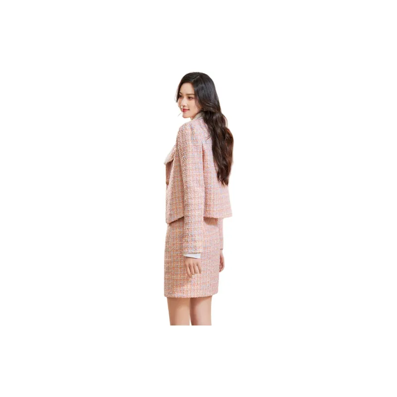 Fele.d Two Piece Skirt Sets Women's-4