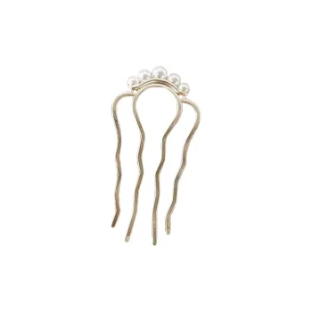Water Jade Alloy Hair Clips Women's