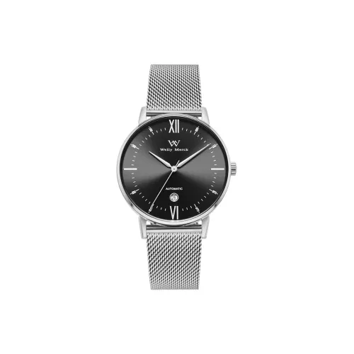 Welly Merck Mechanical Movement Watch Men's Watches Black Dial