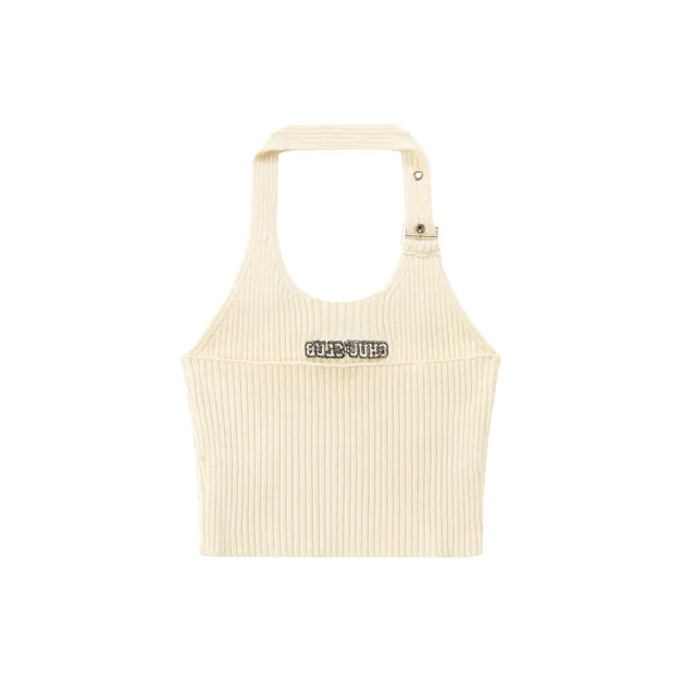 CHUU Tank Top Women's White Apricot-1