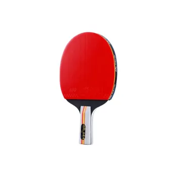 DOUBLEFISH Ping Pong Paddles Unisex All Wood Black Red