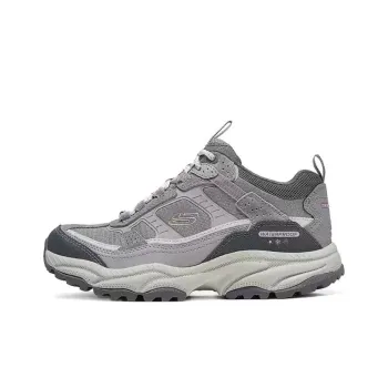 Skechers OUTDOOR Anti Slip Wear Resistant Mid Top Hiking Shoes Women's Purple