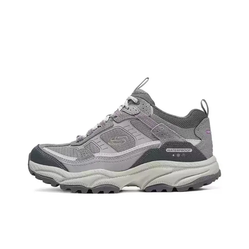 Skechers OUTDOOR Anti Slip Wear Resistant Mid Top Hiking Shoes Women's Purple-0