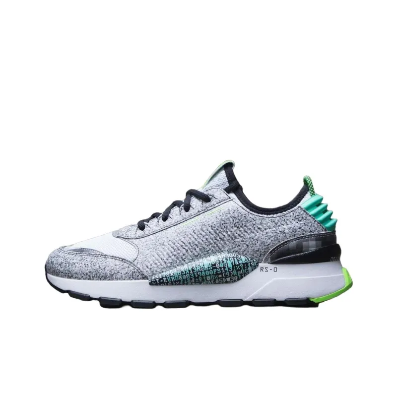 PUMA RS-0 Anti-Slip Wear-Resistant Low-Top Casual Shoes Men's Gray-0