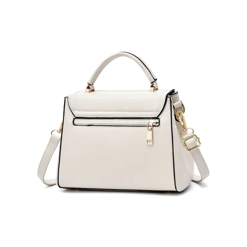 Weymond PVC One Shoulder Crossbody Handbag Regular Women's White/Black/Red/Peach/Khaki/Green-3