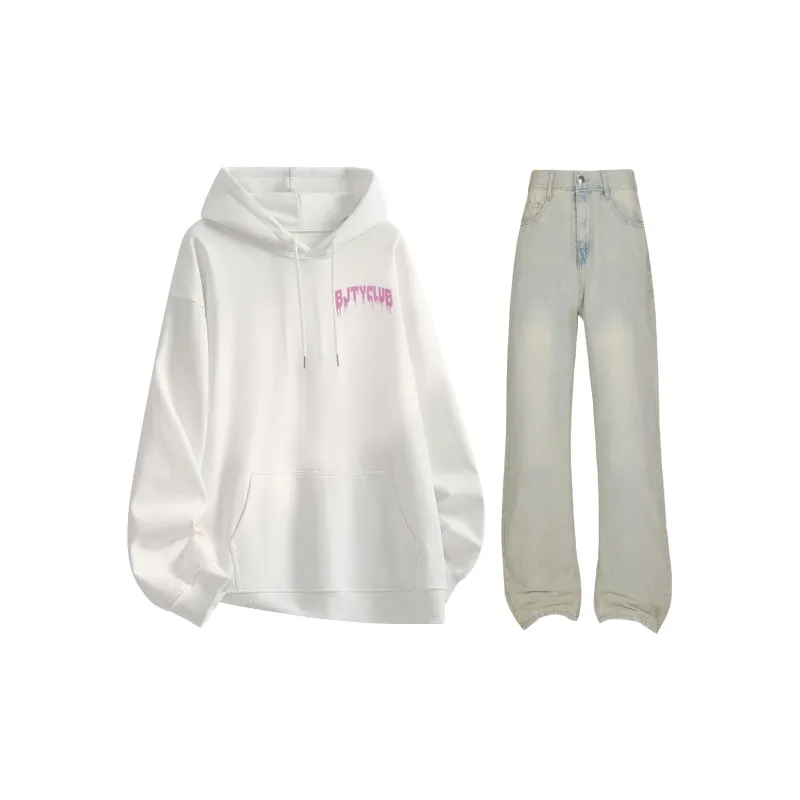 BJTY Sweatshirt Sets Unisex-17