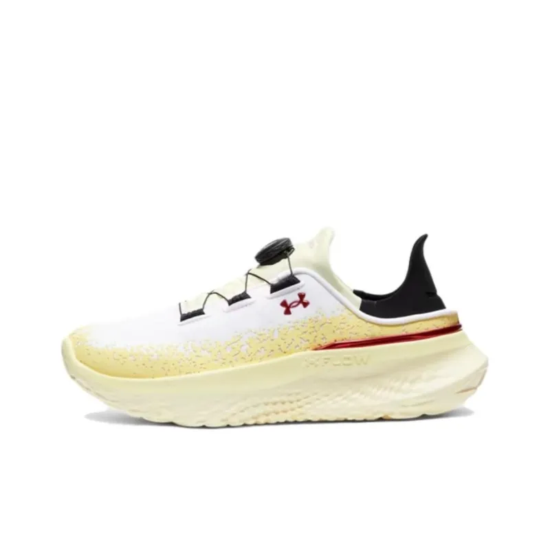 Under Armour SlipSpeed Anti Slip Wear Resistant Low Top Running Shoes Unisex White-0