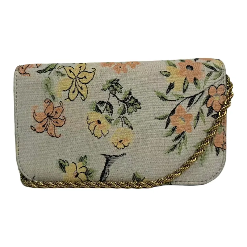 TORY BURCH Eleanor Suede One Shoulder Handbag, Crossbody Bag Women's Winter Day Sage Yellow Multicolor-2