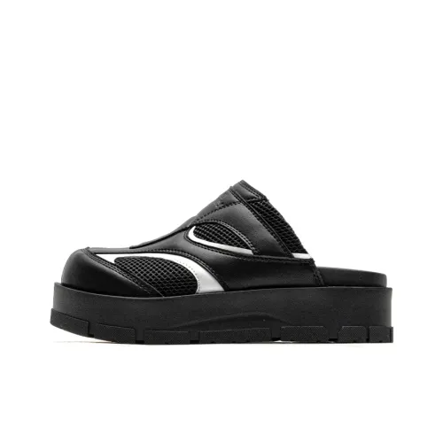 Mule Donkey Low Top Casual Shoes Unisex Khaki