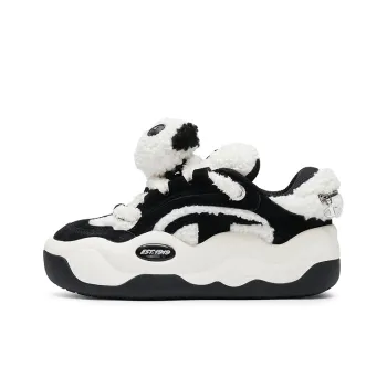 Champion CloudNine Cotton V1 Skateboard Shoes Women's Black/Milk White
