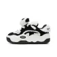 Black/Milk White