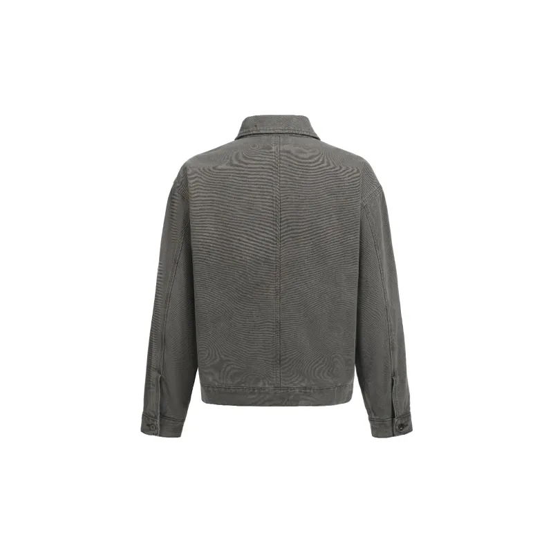 11ESTRANGER Jackets & Coats Unisex Gray Green-1