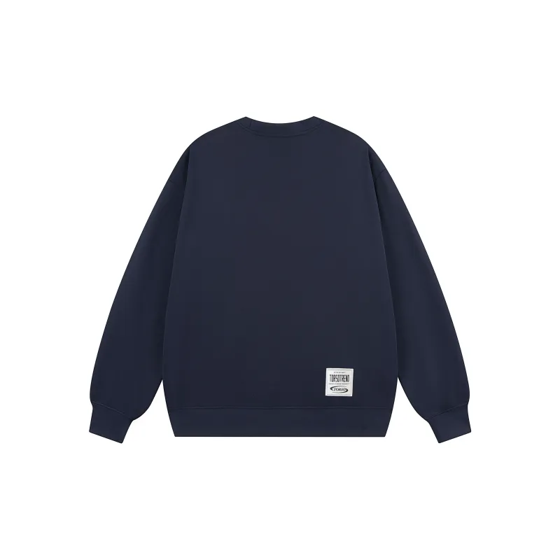Torso Sweatshirt Unisex Light Gray-12