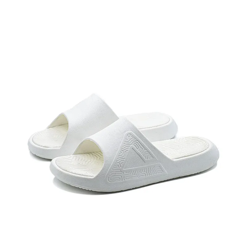 PEAK State Pole Classic Drag EVA Quiet Odor Resistant Slide Slippers Men's Ivory-2