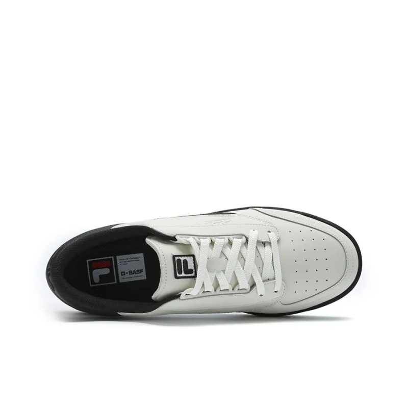 FILA FX 2 Abrasion Resistant Low Top Skateboard Shoes Men's Silver Black-2