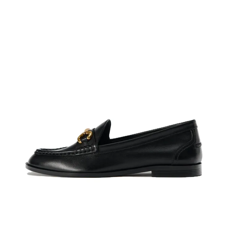 ZARA Loafers 1.5cm Women's Black-0
