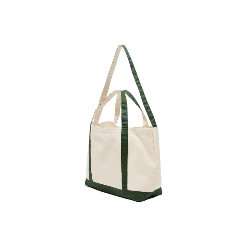 Champion Cotton Tote Bag Shopping Bag Handbag Shoulder Bag Regular Men's Dark Green-1