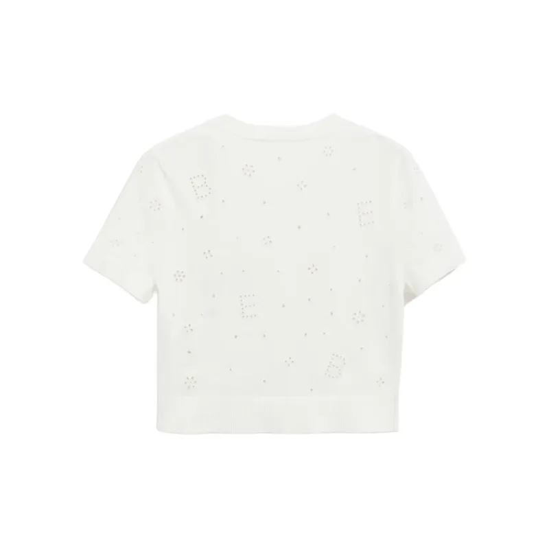 Bebe Knitwear Women's Raw White-1