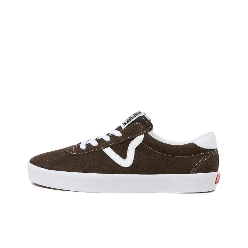 Vans Vans Sports Anti Slip Wear Resistant Low Top Skateboard Shoes Unisex Brown-0