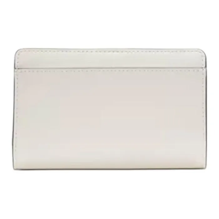 Kate Spade Polyvinyl Chloride Wallet Medium Size Women's Egg White Creamy Complexion-1