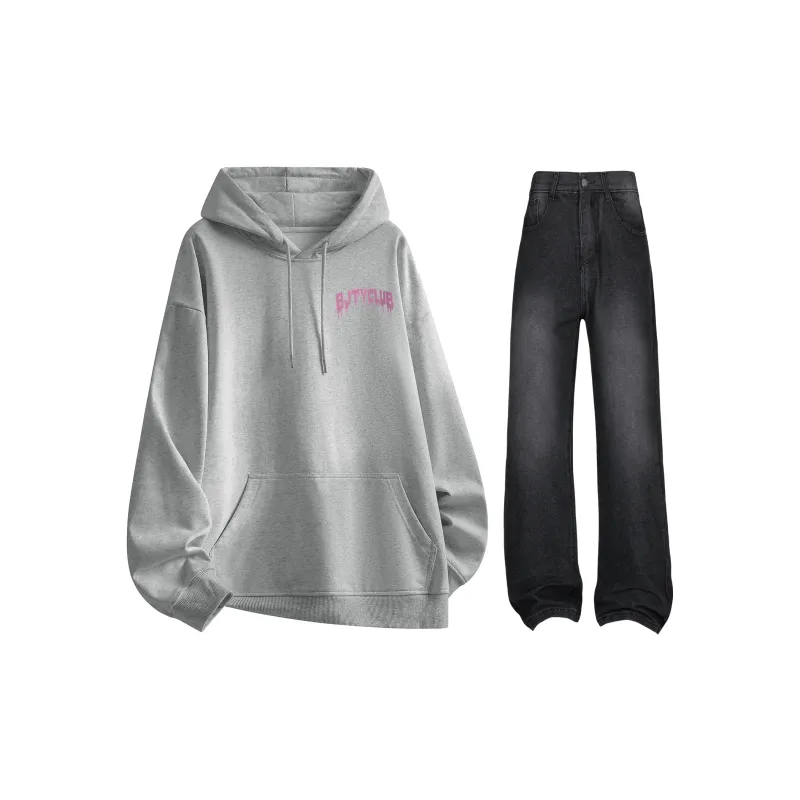 BJTY Sweatshirt Sets Unisex-9