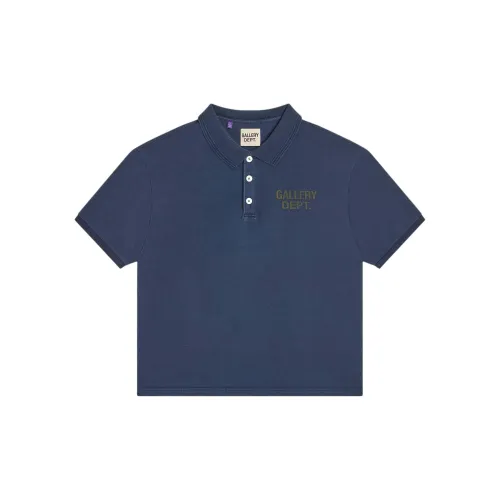Gallery Dept. FW24 Polo Shirt Unisex Marine Blue