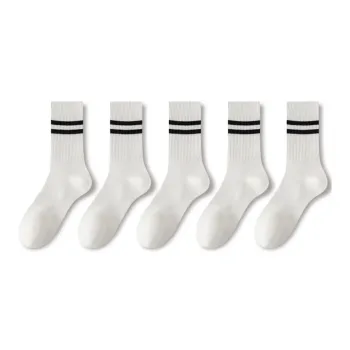 JIAZINI Knee High Socks Unisex 5 Pack