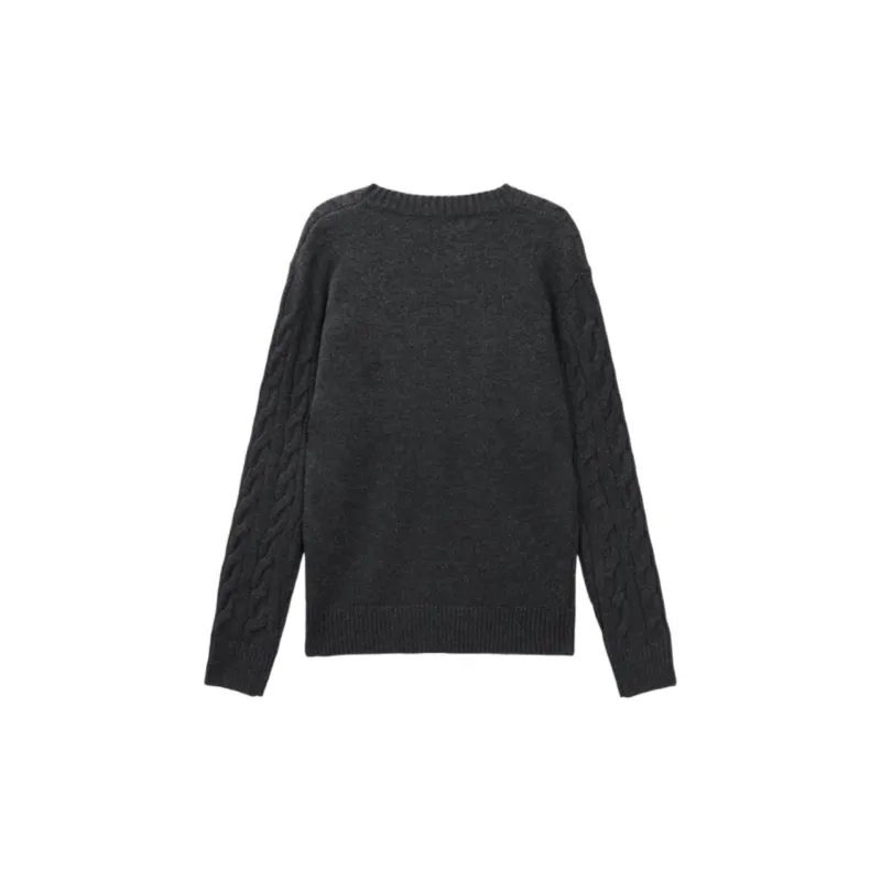 GUESS Sweater Unisex Charcoal Gray-1