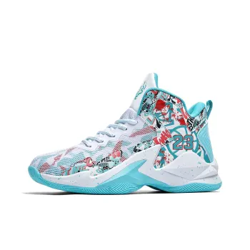 Wooden Rabbit Slip Resistant And Breathable High Top Basketball Shoes Unisex