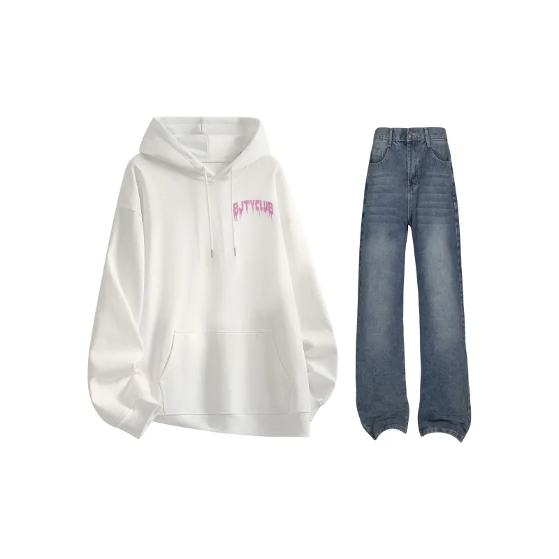 BJTY Sweatshirt Sets Unisex-33