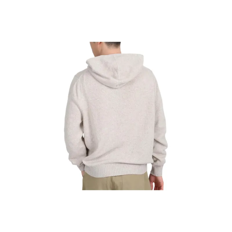 DIOR Homme Logo Patch Long Sleeved Hoodie-1