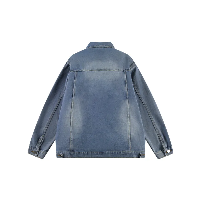 BENDL'S Denim Jacket, Spring And Fall Unisex-8
