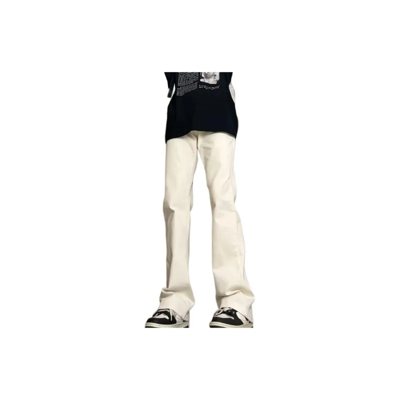 NHZN Jeans Unisex White-2