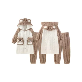 O'MESIK Pajama Set Women's Brown