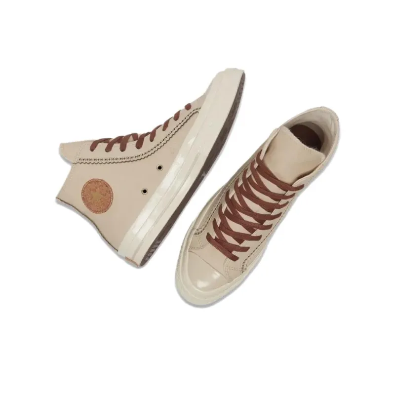 Converse 1970s Slip Resistant High Top Skateboard Shoes Unisex Brown-3