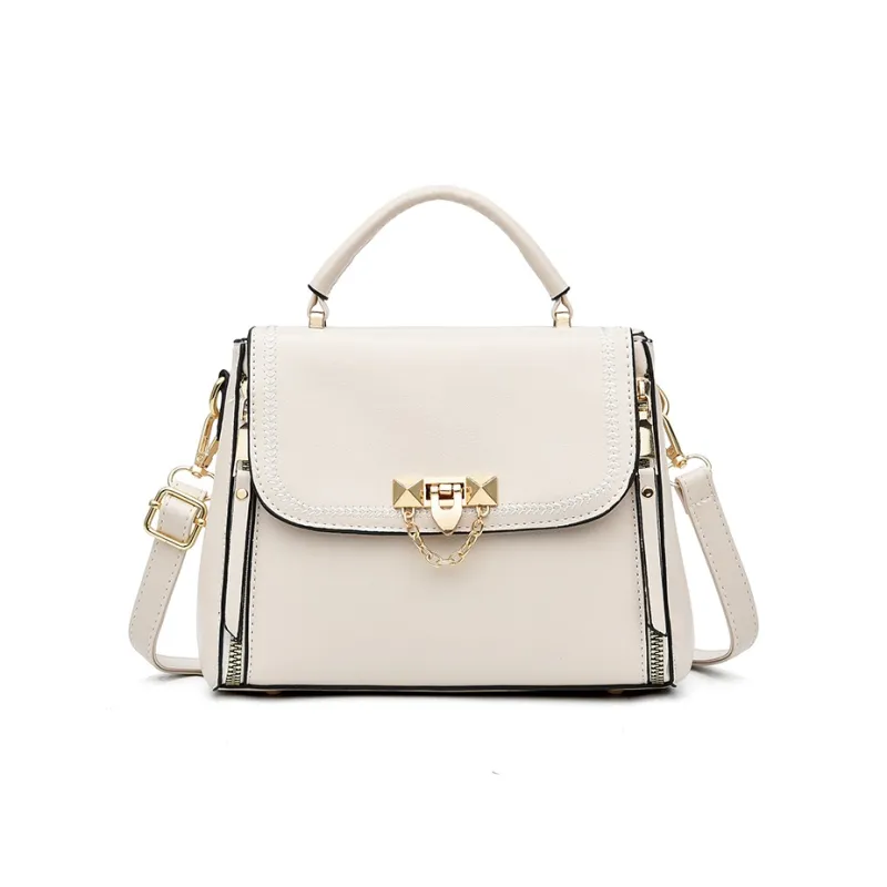 Weymond PVC One Shoulder Crossbody Handbag Regular Women's White/Black/Red/Peach/Khaki/Green-0