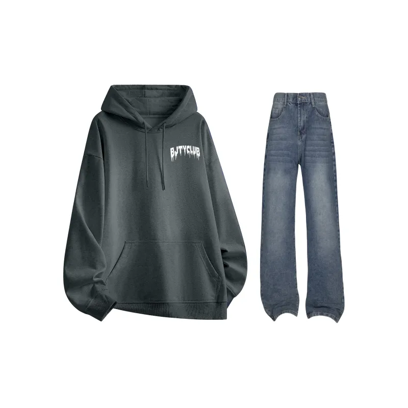 BJTY Sweatshirt Sets Unisex-41