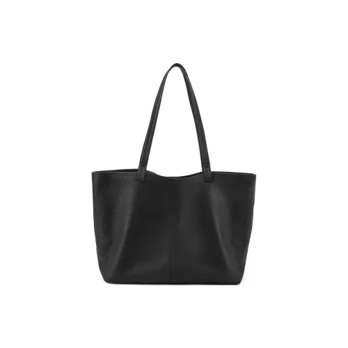 VENOF Cow Leather Tote Bag For Lazy Commute Shoulder Bag Large Size Women's