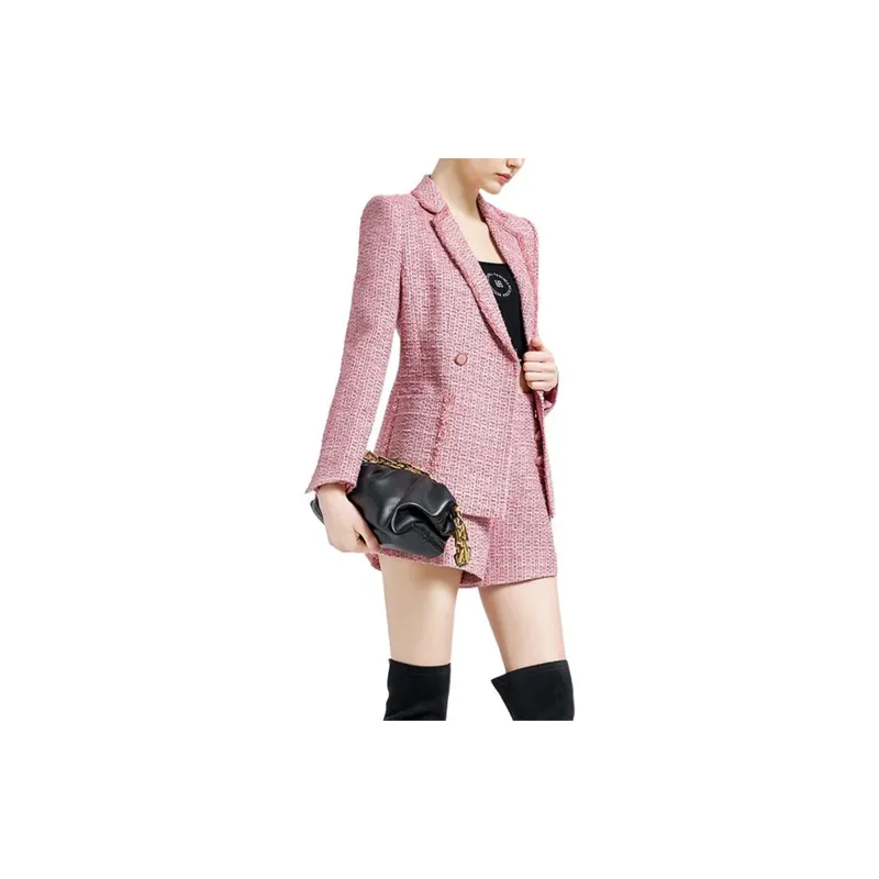 BESIONIA FW23 Casual Shorts Women's Pink-4