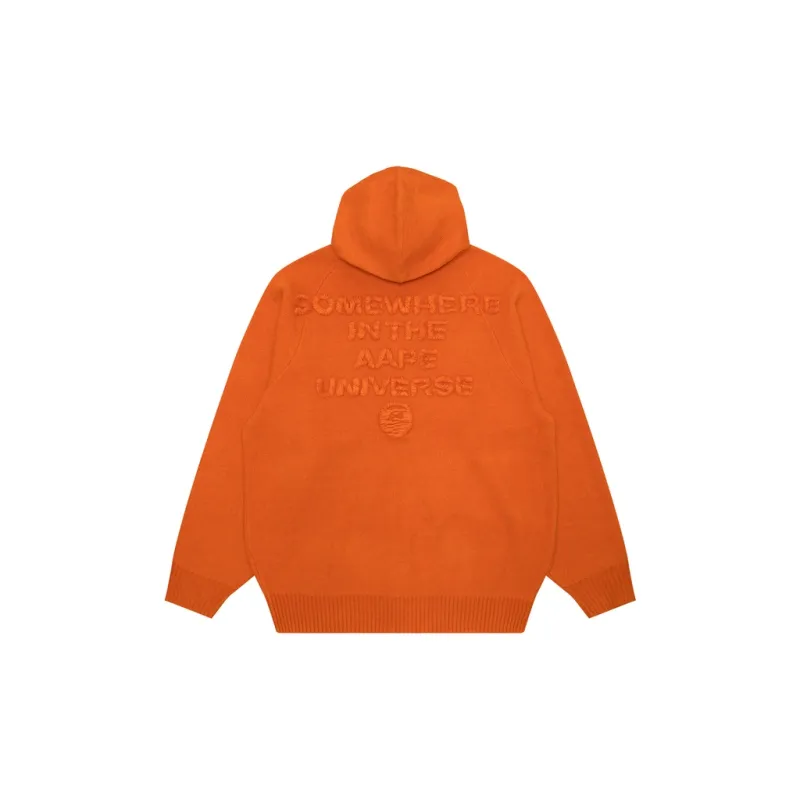 Aape By *A Bathing APE® Moonface logo Zip up Cardigan-5