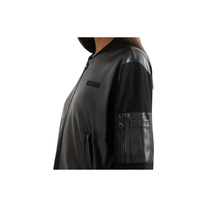 EMPORIO ARMANI EA7 FW24 Sweatshirt Women's Black-4