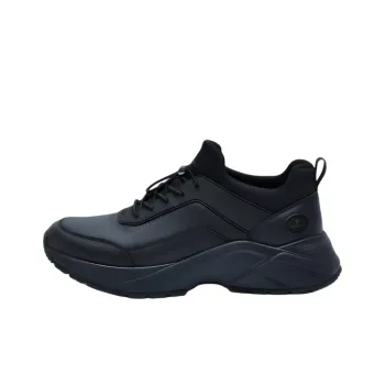 Biyin Leufen Casual Shoes Unisex Low Top Black