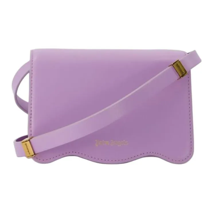 PALM ANGELS Logo plaque Shoulder Bag-2