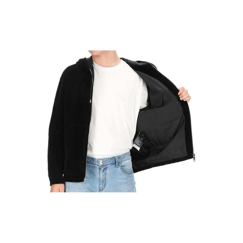 PRADA SS23 New Year Collection Jackets Coats Men's Black-6